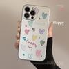 Ins Гальваническое покрытие Любовь DIY Наклейки для IPhone16 Супер Горячий 17promax для Apple 13 Чехол для мобильного телефона 14 Полный пакет