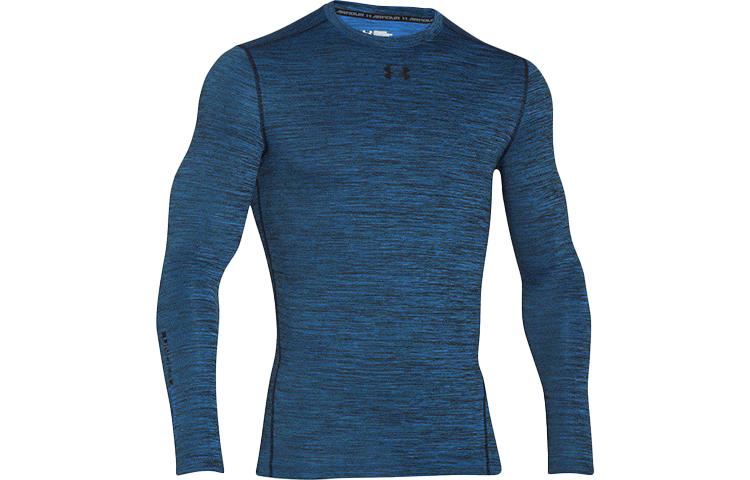 Under Armour Мужская одежда для фитнеса ColdGear Синяя Умеренная 1265655-405