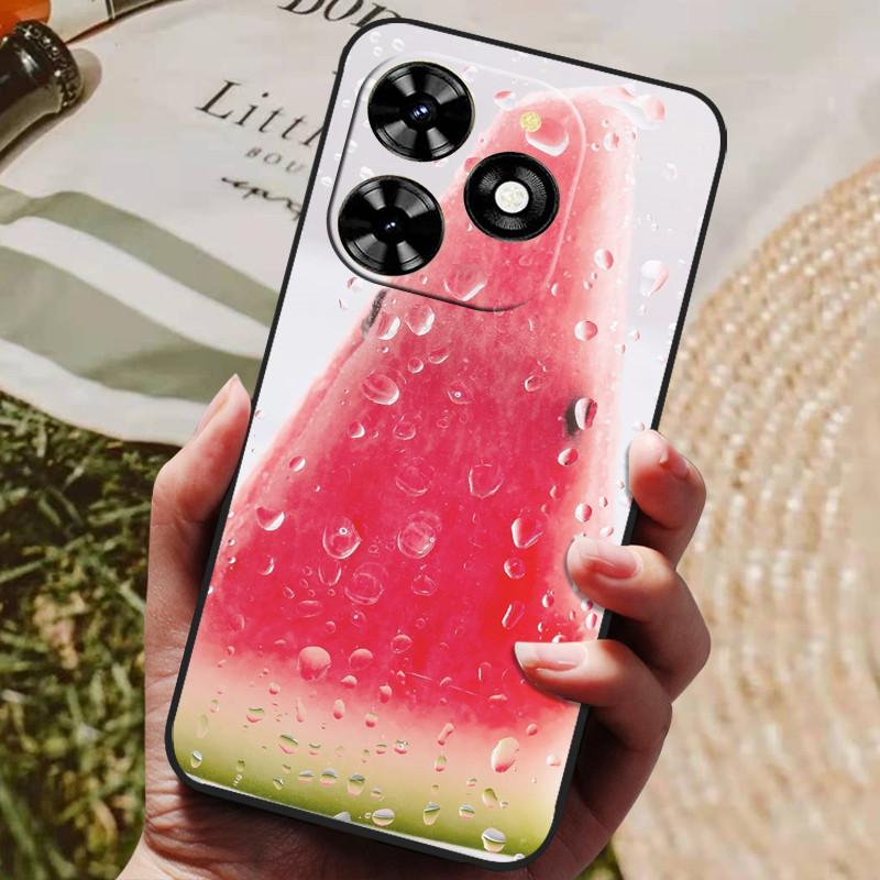 Для Infinix Hot 40 Чехол Hot40 Pro Роскошный Телефон Силиконовая Задняя Крышка Для Infinix Hot 40 Pro / hot 40i Чехлы Защитный Чехол Capas