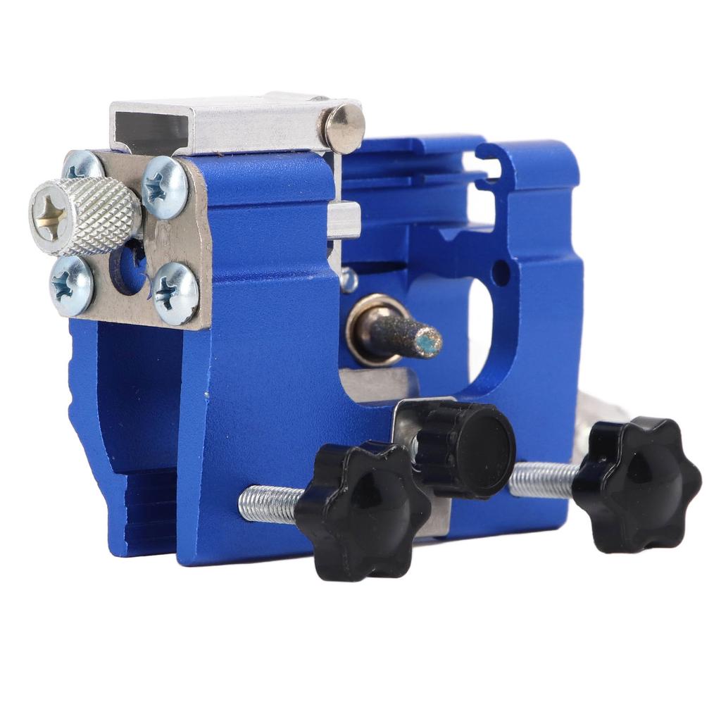 Портативный ручной станок для заточки цепной пилы Синий бытовой заточной станок для зубьев цепной пилы Точный набор для заточки