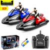 Высокоскоростной мотоцикл-катер с дистанционным управлением 2,4 ГГц - Электрическая модель яхты, игрушка для детей