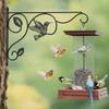 Sturdy Metal Wall Plant Hooks Heavy Duty Hanging Bracket Feeding Bird Rack  Indoor Outdoor