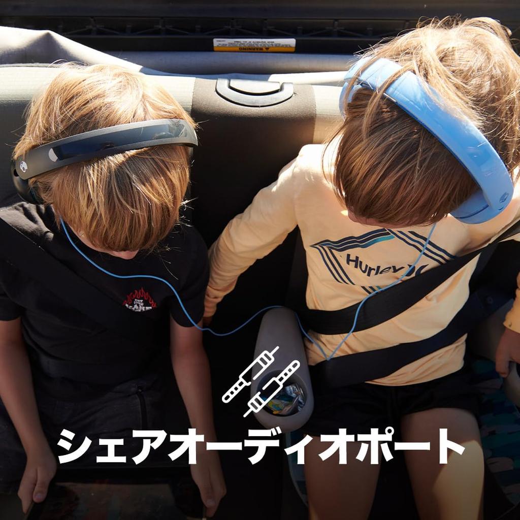 Skullcandy Official Store Grom Wireless Wireless Headphones with Up To 45 Hours Includes Original Sticker Children's Microphone, Playtime, (BLACK)