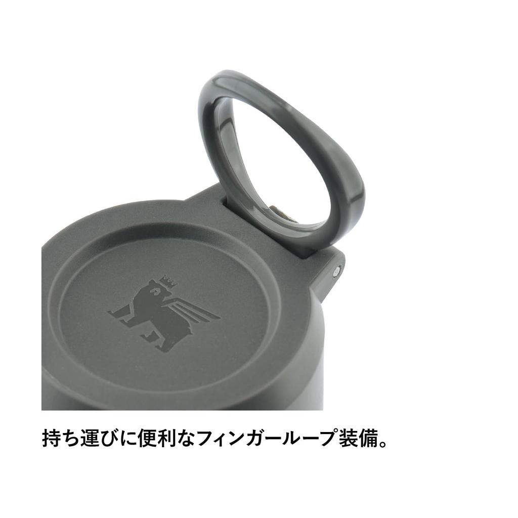 STANLEY Бутылка вакуумная тонкая Go Series, белая бутылка для воды, бутылка из нержавеющей стали, бутылка для воды, наружная, гарантия, японская, 0,37 л, термо/холодная 10124-009