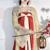Restore The Chinese Tang Dynasty Style Hanfu Women, Breast-length Skirt Suit For Women