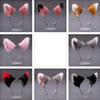 Cute Cat Fox Fur Ear Hair Hoops Night Hairband Headbands Hair Cat Ear Hair Band