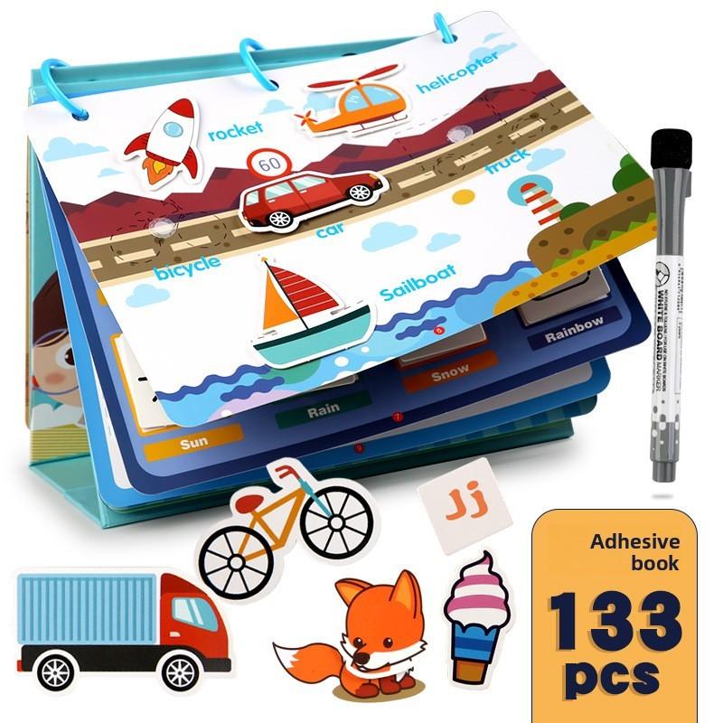 Детский настенный календарь-пазл для обучения и развития когнитивных способностей.