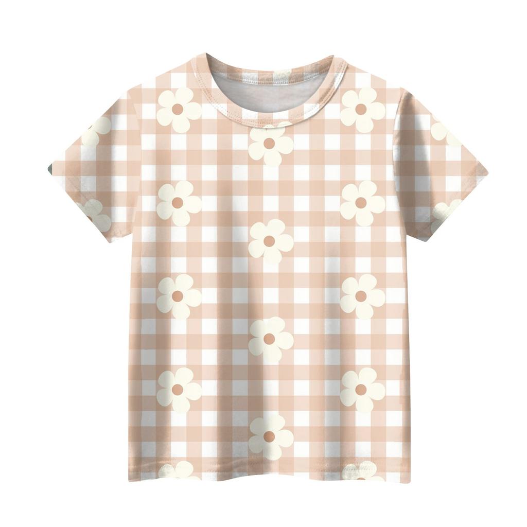 Футболки для малышей, девочек и мальчиков, детские футболки с короткими рукавами и принтом для мальчиков и девочек