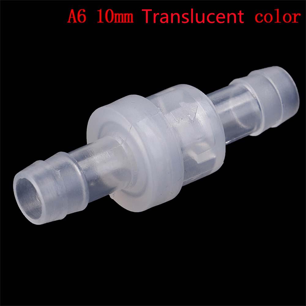 Water White 4mm / 6mm / 8mm / 12mm Non-Return Valves One-way Lnline Check Valve Water Stop Valve