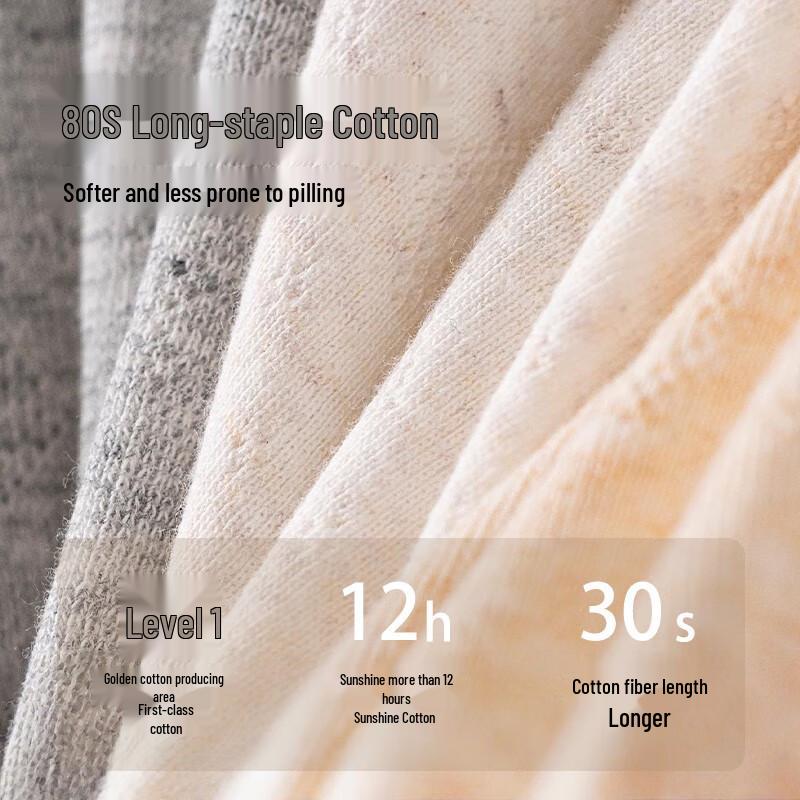 Мужские боксеры-брифы FitonTon из чистого хлопка, антибактериальные, 3 шт.