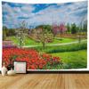 Romantic Spring Garden Tapestry Office Living Room Decoration Home Wall Tapestry