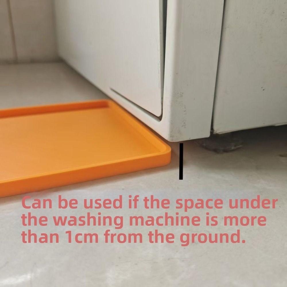 Anti-Overflow Washer Drain Guide Tray Leak-Proof Water Collection Box Laundry Room
