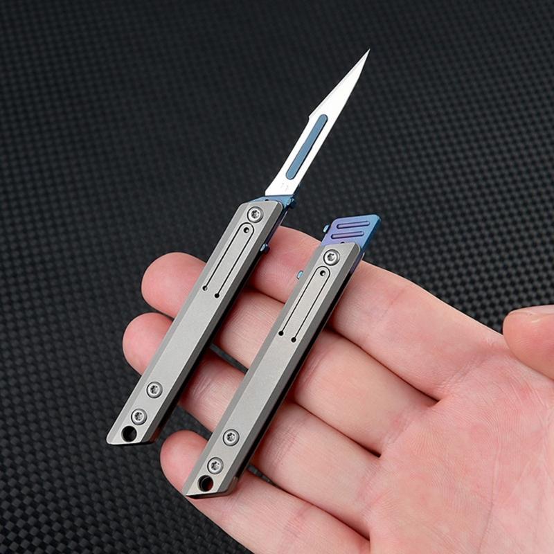 Миниатюрный ремесленный резак Многофункциональный съемный складной резак с 10 шт. сменных головок для рукодельных художественных проектов