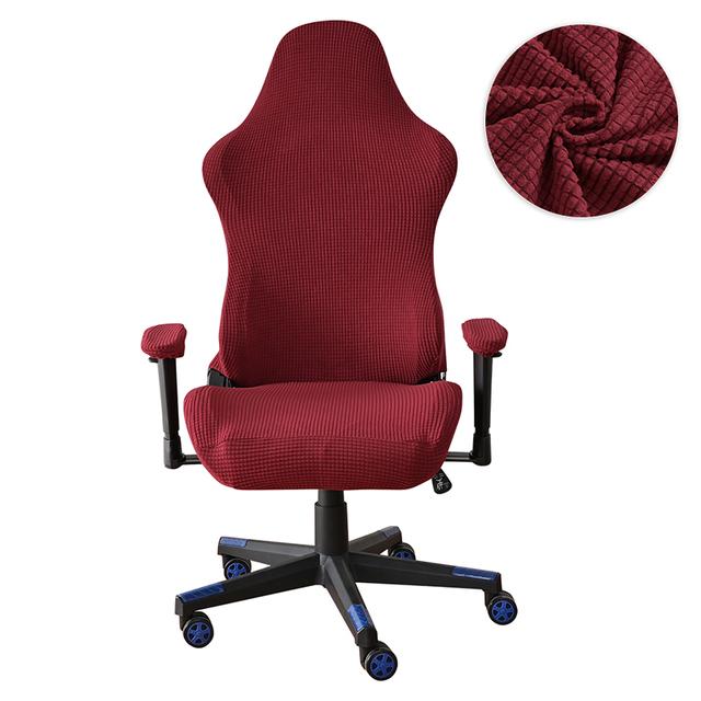Чехол для игрового кресла, чехол для компьютерного кресла, чехол для сиденья, чехол для электронного спортивного стула, офисный эластичный эластичный чехол на табурет