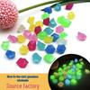 Colorful Luminous Plastic Stones: Children's Gemstone Digging Game & Fish Tank Decoration