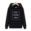 DIY 02 Personalized Customization of Your Own Design Logo Comfortable Color Matching for Men and Women Hoodie