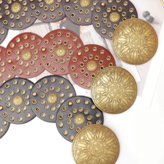 Ladies with Jean Adjustable Size Retro Belt Buckle Wide Belt Fashion