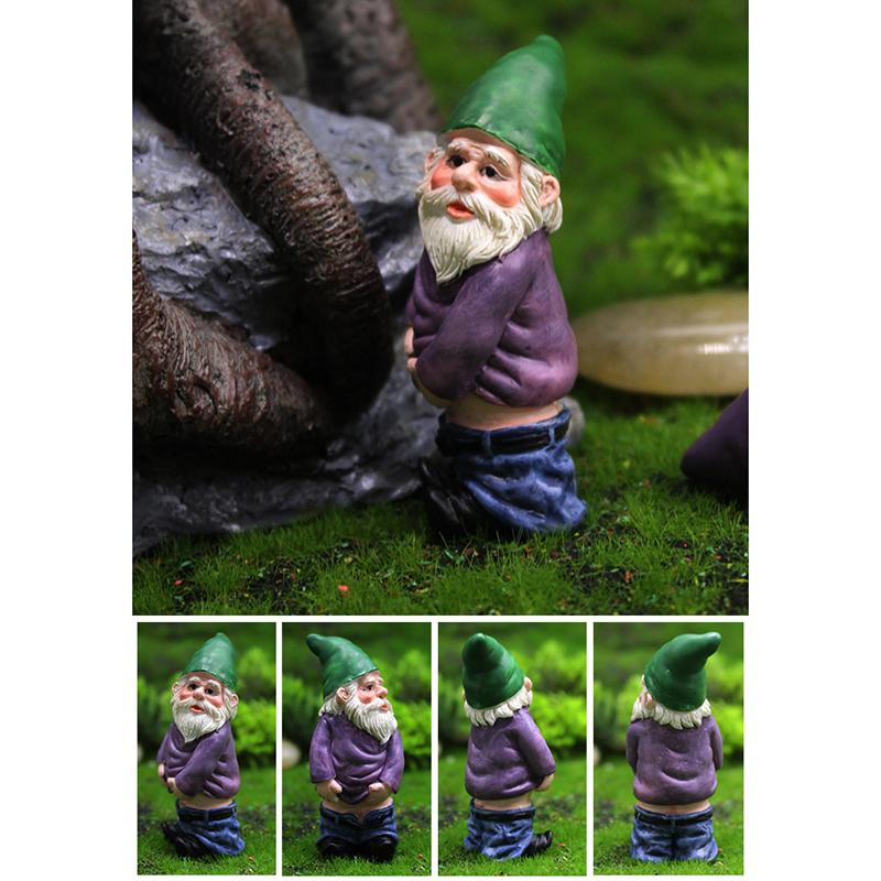 Фигурка озорного садового гнома из смолы, рождественское платье, украшение для сада своими руками, украшение в виде гнома, прочные садовые аксессуары