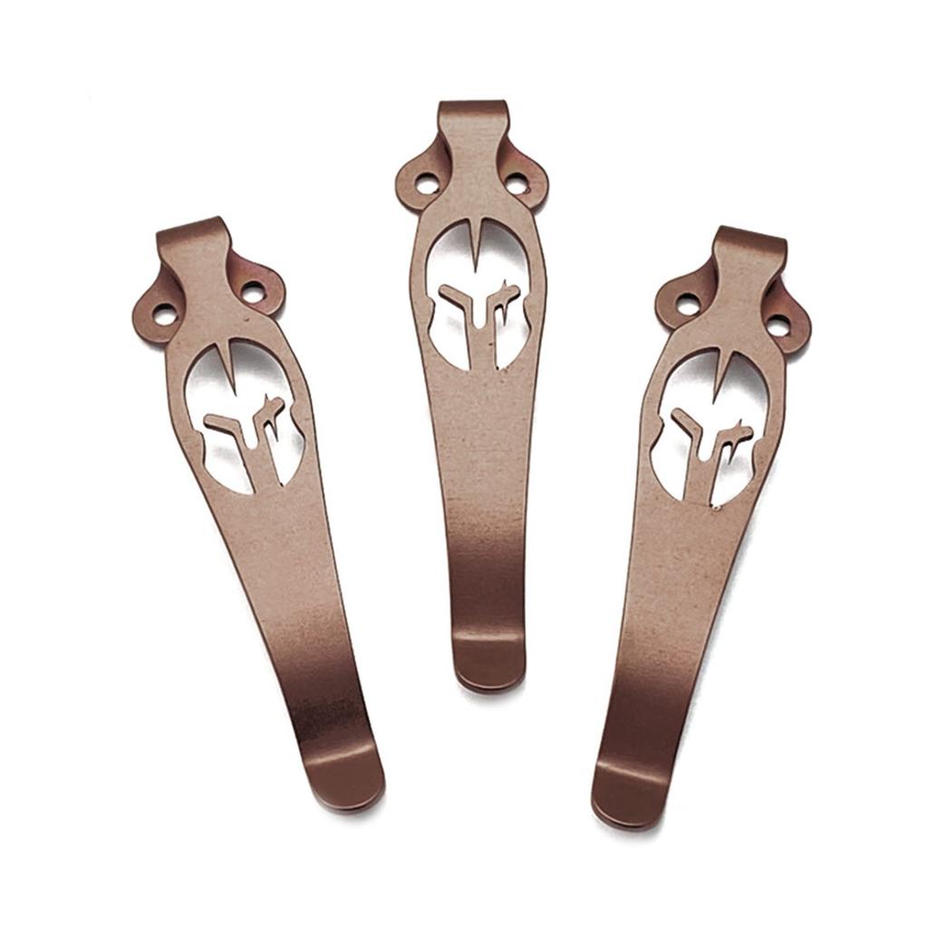 Титановый карманный зажим для ножа на поясе и спине с 2 отверстиями для складного ножа Spyderco Paramilitary 2 Para 3 C81 C10 C11 Yojimbo 2