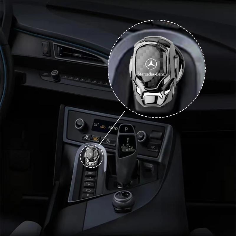 VRF2 Car One-click Start Protective Cover Interior Button Decoration Sticker For Mercedes Benz C200 C300 A160 180 B200 W108 W124 W126