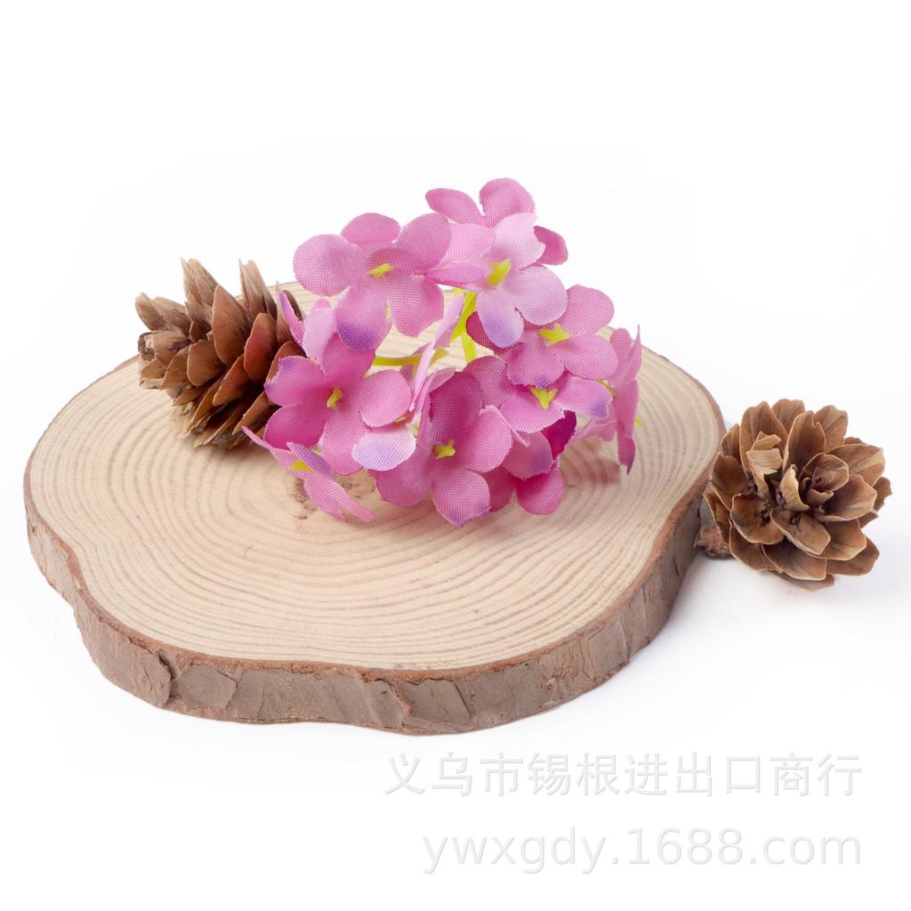 Hydrangea Plant Simulation Micro Landscape Accessories
