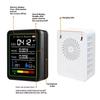 1 Комплект CO2 TVOC HCHO PM Метр Цифровой Термометр Влажности Многофункциональный Цифровой Монитор Качества Воздуха Домашний Детектор Воздуха