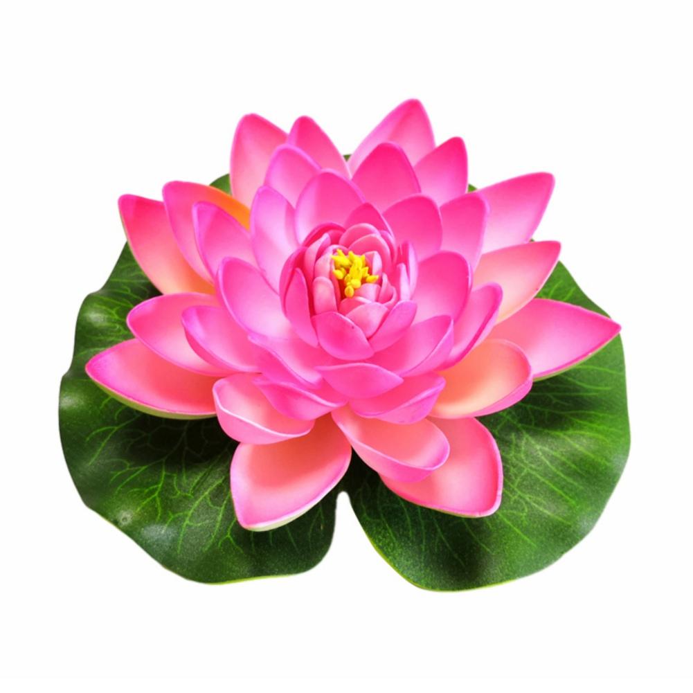 Pond Fish Tank Simulation Lotus Decoration Fake Lotus