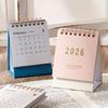 2026 Mini Calendar  Monthly and Weekly Plans Office Calendar Desktop Notes Memos Family Messages, Small Ornaments Festival Gifts