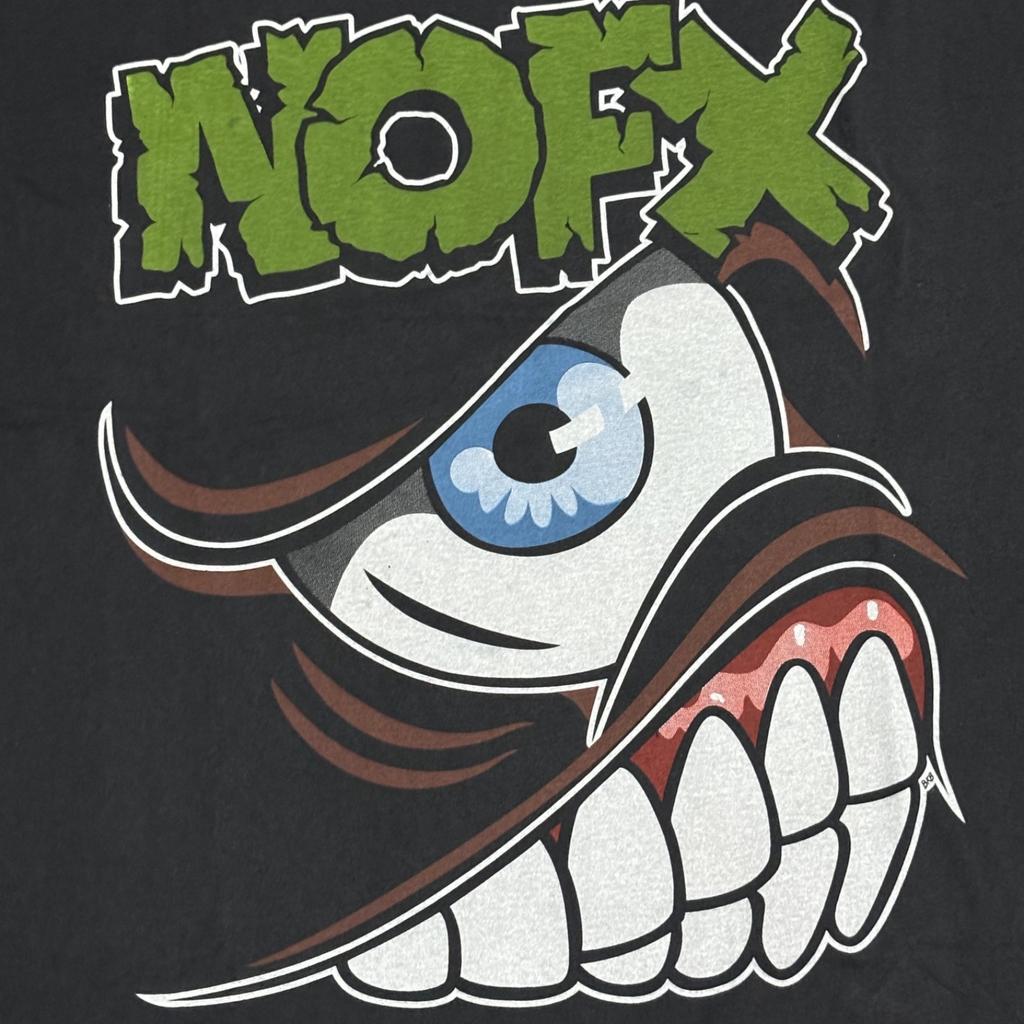 1994 NOFX Монс Тур Панк Винтаж Рок США Однострочный шов Футболка Мужская Женская Футболки Топ РЕПРИНТ