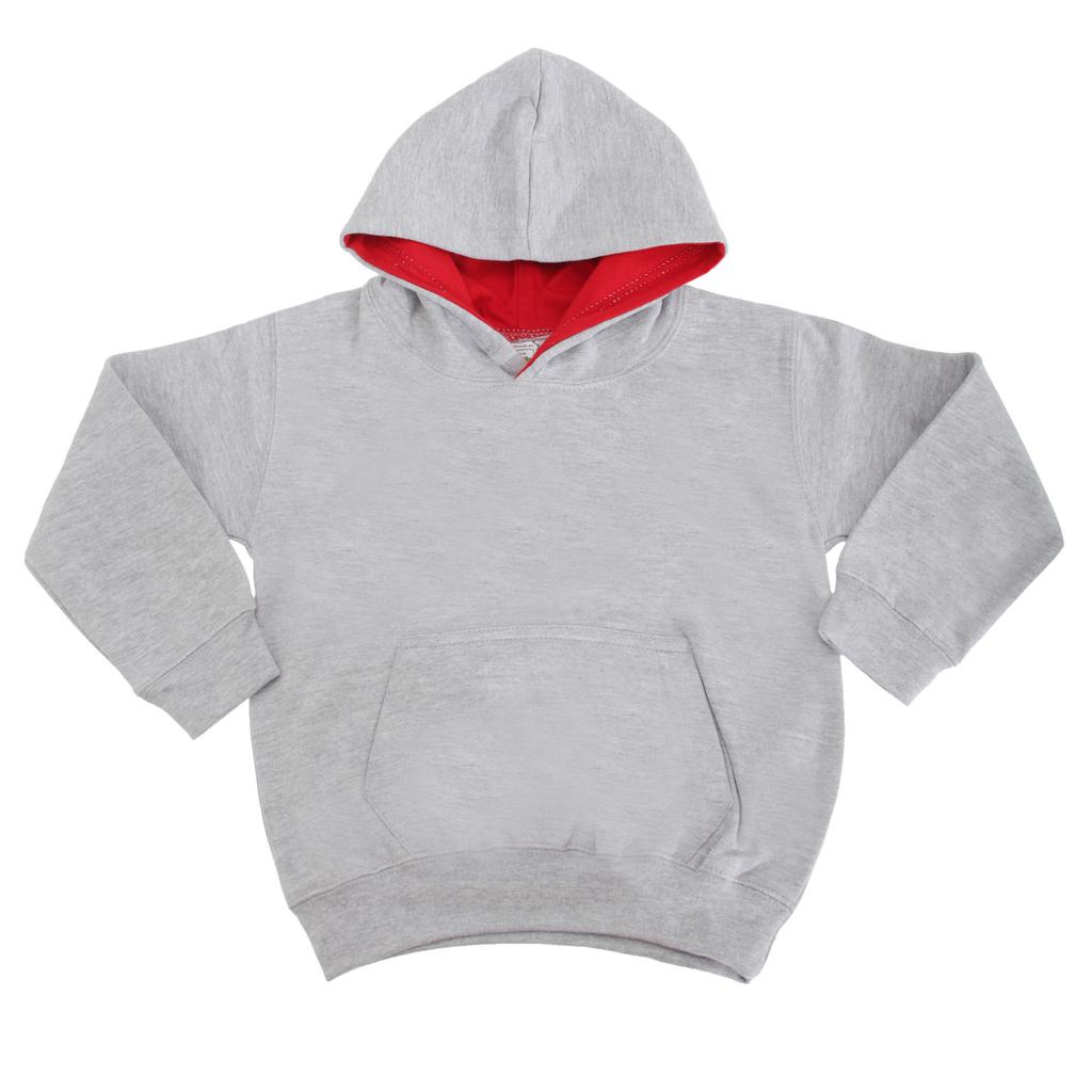 Awdis Детская толстовка с капюшоном в стиле Varsity / Худи / Школьная одежда