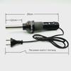Gongjue GJ8018LCD Portable Hot Air Gun: 110V/220V, Digital Display, Temperature Control, 9-Piece Set