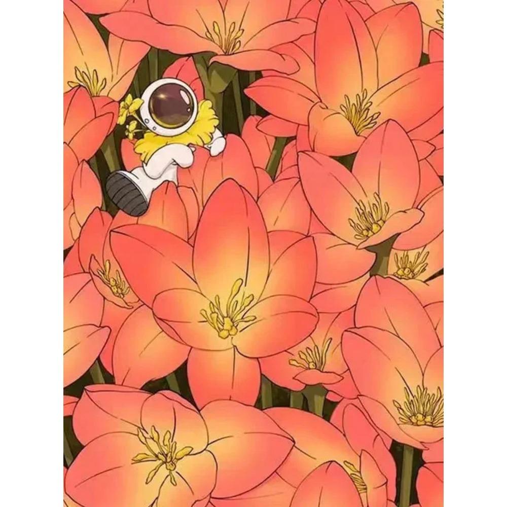 Алмазная картина, полная дрель, милый белый кот, квадратная круглая алмазная живопись, ручная работа, цветочный пейзаж, сделай сам, алмазная мозаика, картина, украшение дома