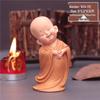 Creative Shaolin Monk Meditation Ornament - Perfect for Home or Car Decor