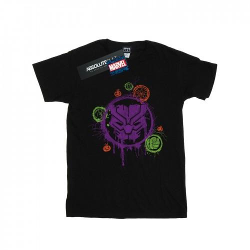 Marvel Mens Avengers Panther Halloween Icon T-Shirt