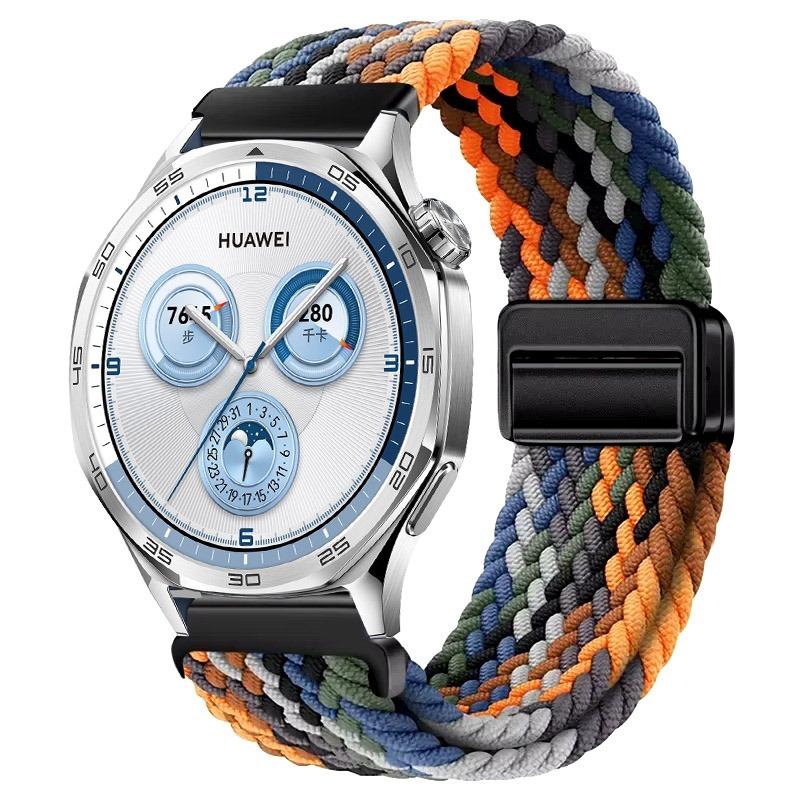 Нейлоновый ремешок-петля 22 мм 20 мм для Huawei Watch GT6 41 мм GT5 4 Pro 46 мм 41 мм Сменный ремешок для запястья для Huawei Watch GT 6 5 4 46 мм 41 мм 42 мм