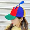 Adjustable Bamboo Dragonfly Cap Snapback Baseball Cap Funny Helicopter Propeller Hat  Boys Girls