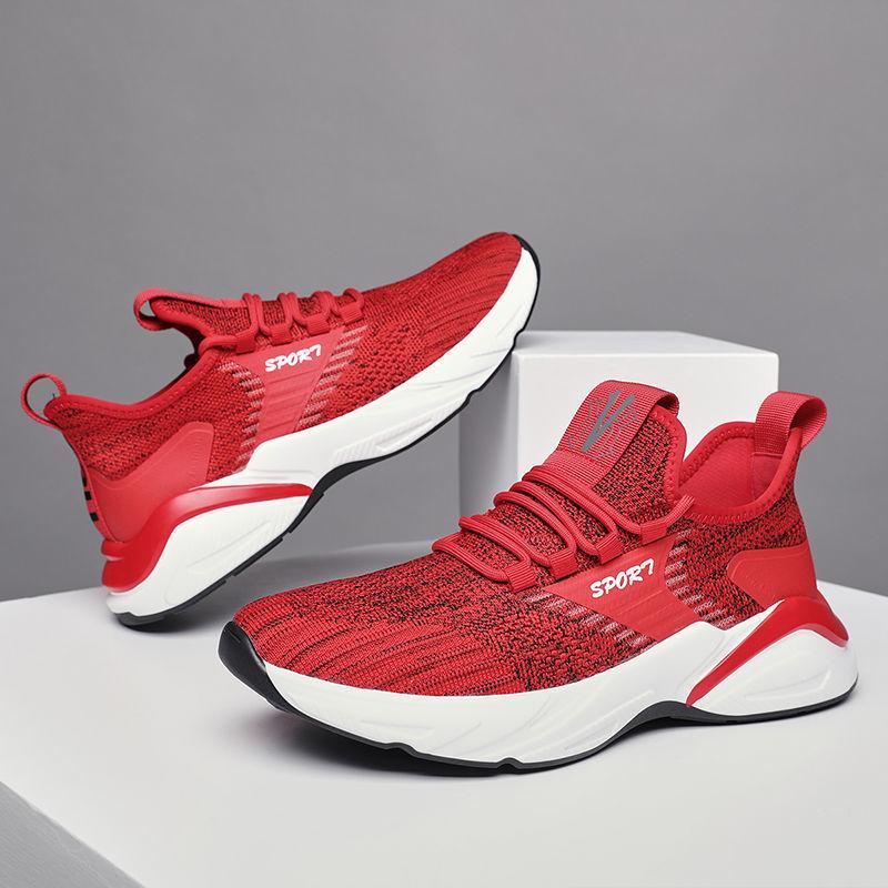 New Summer Men's Breathable Sneakers Non-slip Lightweight Outdoor Sports Shoes Running Shoes