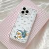 Милый чехол для телефона M-mofusands Кот iPhone 17 16 16e 15 14 13 12 11 Mini Pro Max X XR XSMax 7 8 Air Plus Прозрачная задняя крышка