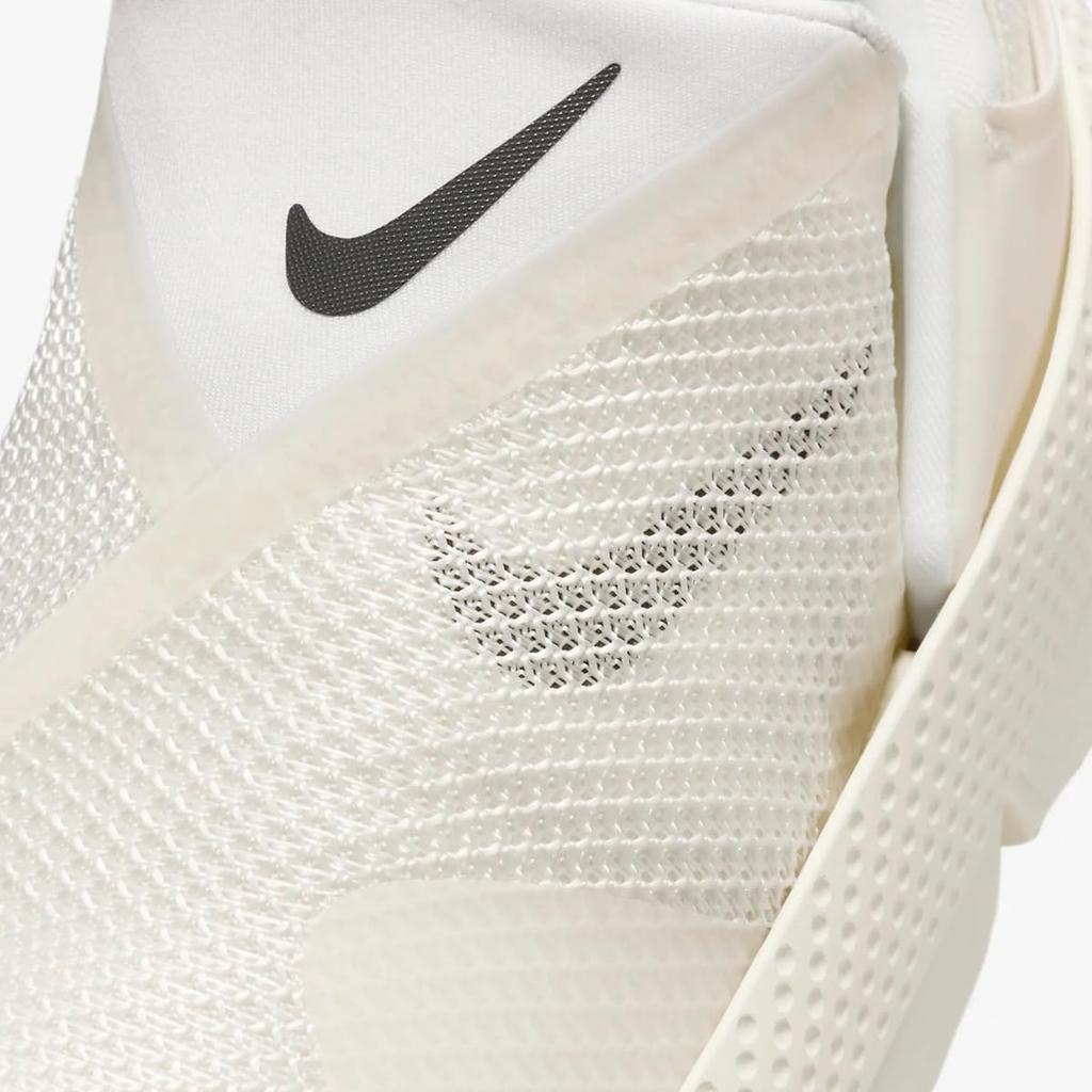 Nike Кроссовки Go FlyEase W Pale, размер 23,5 см, цвет: Слоновая кость/Платиновый оттенок/Черный, DR5540-105 (Япония)