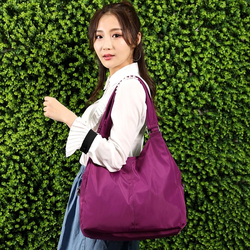 2024 New Casual Women Handbag Waterproof Nylon Shoulder Bag Fashion Design Good Quality Wear-resistant Big Tote Messenger Bags