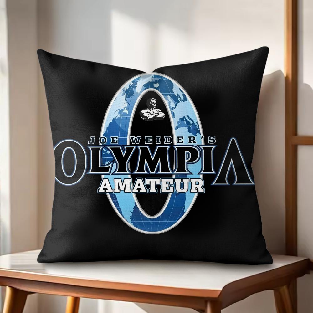 Бренд MMr OOlympia Наволочка-подушка Натуральный лен Органическая ткань Двусторонняя печать Чехлы для декоративных подушек на диван Домашний декор