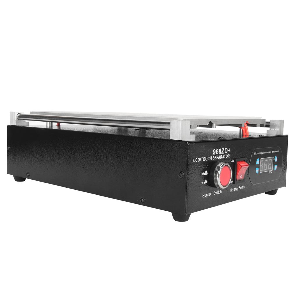 968ZD Screen Separator Machine 14in 800W Heating Plate Aluminium Alloy Built In Vacuum Pump LED