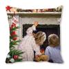 Christmas Themed Pillowcases Car Accessories Office Santa Claus Living Room Sofa Home Pillowcases