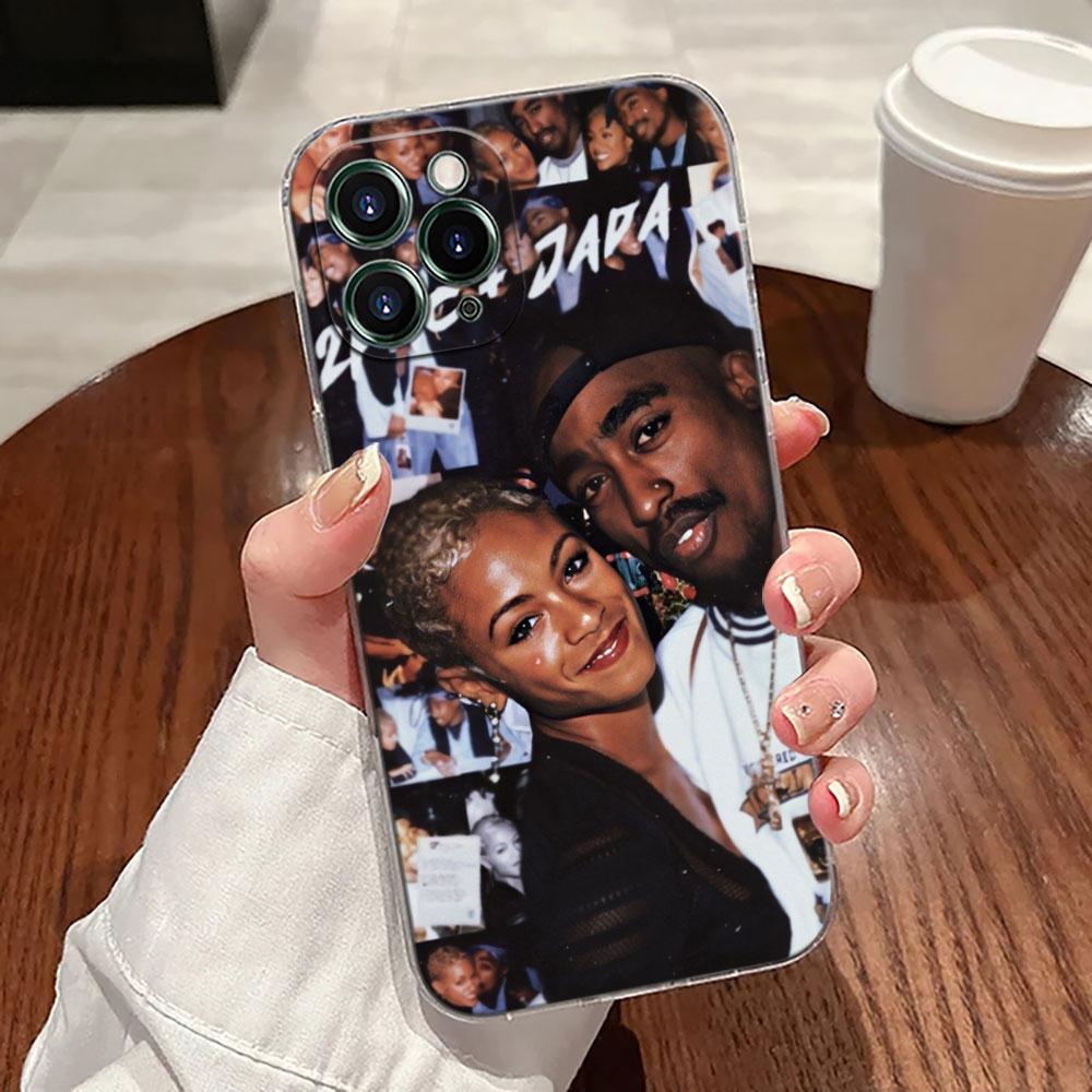 2 Pac Тупак Тупад Джада Рэпер Чехол Для Apple iPhone 17 16 15 14 13 12 11 Pro Max Plus 16E 17Air 17Pro Чехол Для Телефона Силиконовый Funda