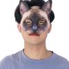 Карнавальная вечеринка, фестиваль, костюмированная вечеринка, рождественская маска для лица, украшение на Хэллоуин, маска кошки, маскарадная маска, реквизит для косплея