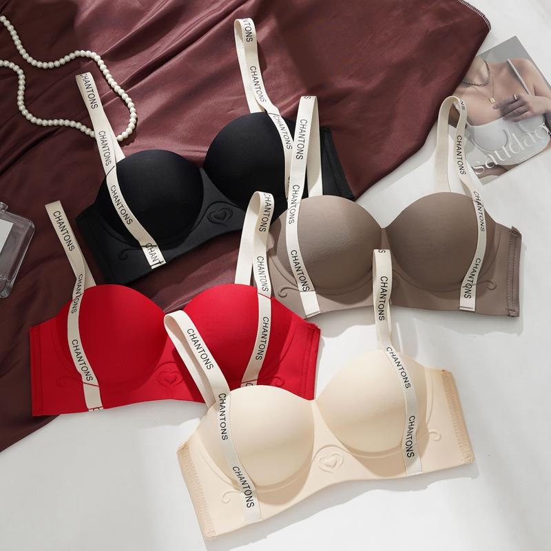 Seamless Push-Up Bra with Anti-Sagging and Beautiful Back Design