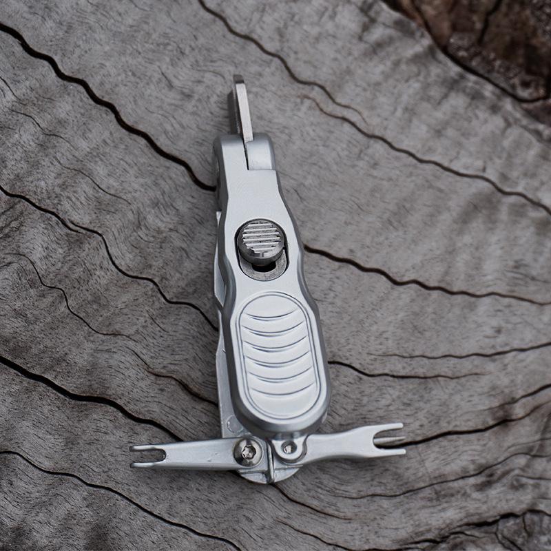 Компактные рыболовные ножницы для улицы: Мультитул для резки лески, работы с приманками и вязания узлов