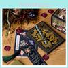 Бумажный календарь-адвент в классическом китайском стиле с letterhead с золотым тиснением для праздничного подарка и мероприятия