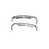 Matte Black GPS Nagivation Side Cover Trim Strip For Tayota FJ Cruiser 2007-
