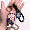 Anime  Keychain PVC Cartoon Cartoon Figure Trunks Son Goku Piccolo Buu Vegeta Figures Key Chain Keyring Bag Decor